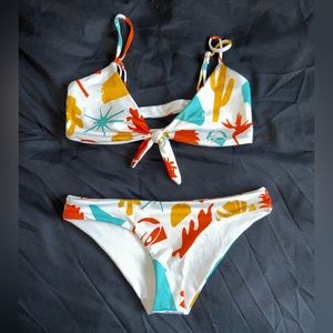 L*Space Taco Bell Bikini xs